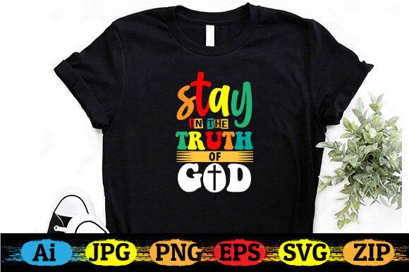 Free Christian T-shirt Design for Freebies