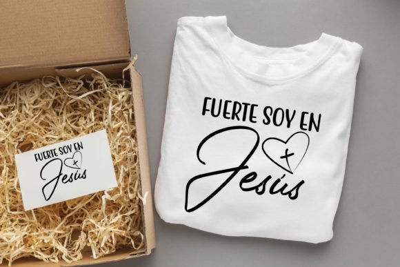 Fuerite Soy En Jesus T-Shirt Designs