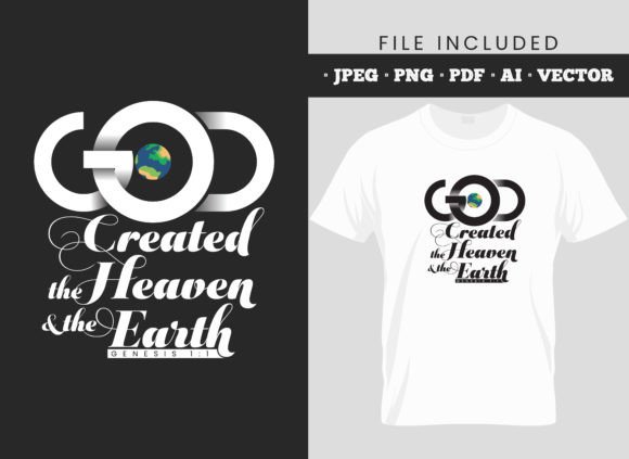Genesis 1 1 Bible Verse Christian Quote