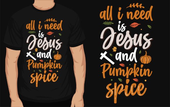 Jesus or Pumpkin Thanksgiving T-shirt T-Shirt Designs