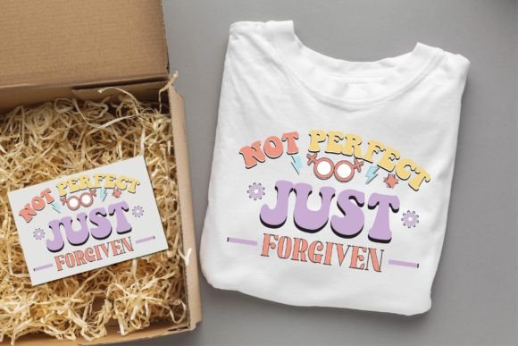 Not Perfect Jeat Forgiven Christian Svg