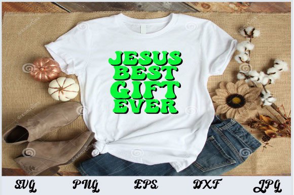 Retro Christian Design, Jesus Best Gift T-Shirt Designs