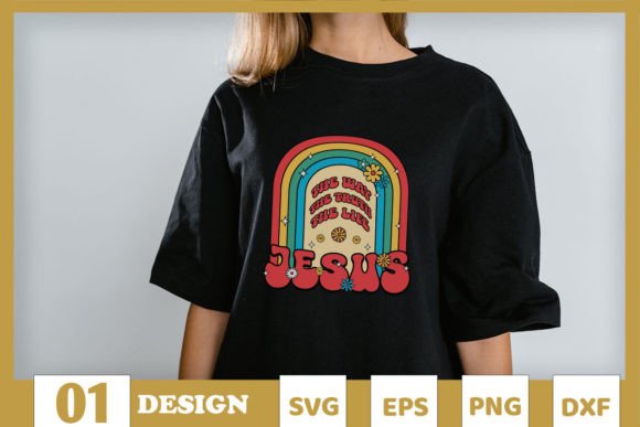 The Way the Truth the Life Jesus SVG for T-Shirt Designs