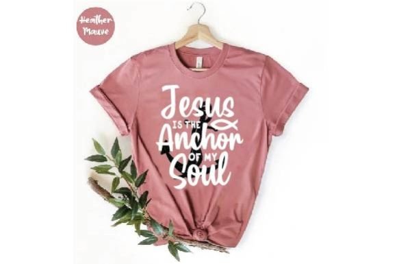 Typography Jesus T-Shirt Design and T-Shirt Designs